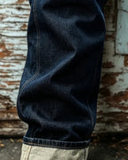 Vintage Dark Indigo Straight Leg Jeans