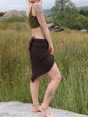 Serenity Wrap Skirt | 100% Cotton Earth-kind Fashion
