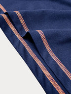 Classic Soft Color Block Polo Shirt