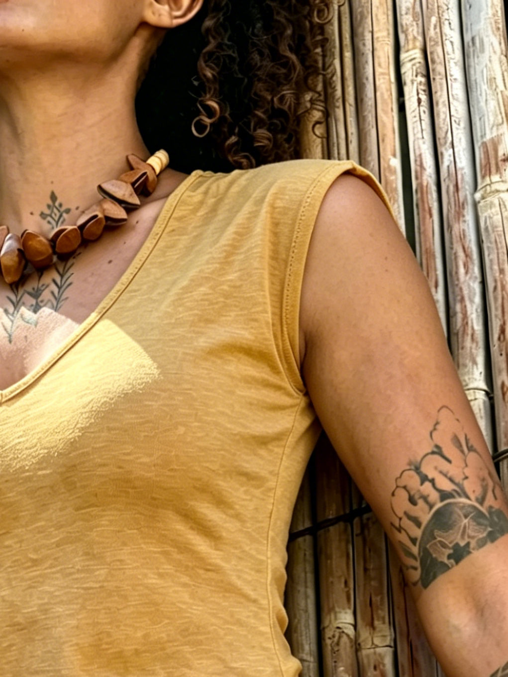 Sleeveless V-Neck, Gift for Her, Nature Lover