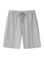 Waffle Knit Hoodie 2-Piece Short Sleeve Set with Shorts