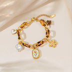 Easy To Love Tortoiseshell Chain Bracelet