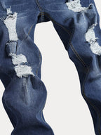 Slim Fit Torn Jeans