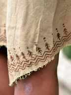 Bohemian Cotton Linen Straps Dress