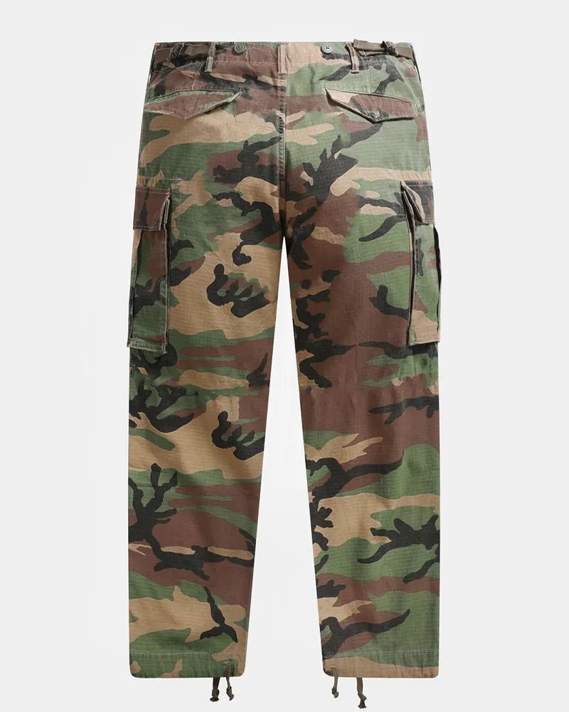 Vintage Camouflage Military©\Issue Relaxed©\Straight Cargo Trousers