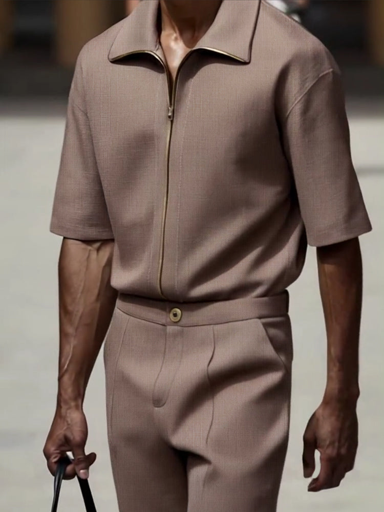 Modern Cotton Linen Casual Set