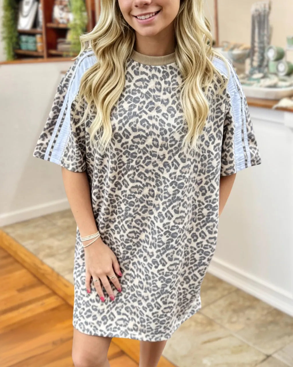 Active Leopard Comfy Dress