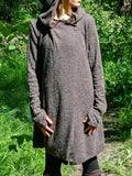 Seasons Coat with Large Hood, Thumbholes and Pockets