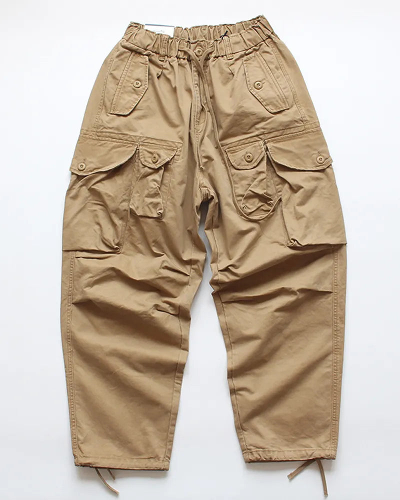 Vintage Multi©\Flap©\Pocket Balloon©\Leg Military©\Inspired Cargo Trousers