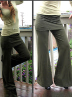 Yoga Pants with Skirt and Pockets