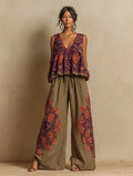 Women's Casual Elegant Linen Casual Set