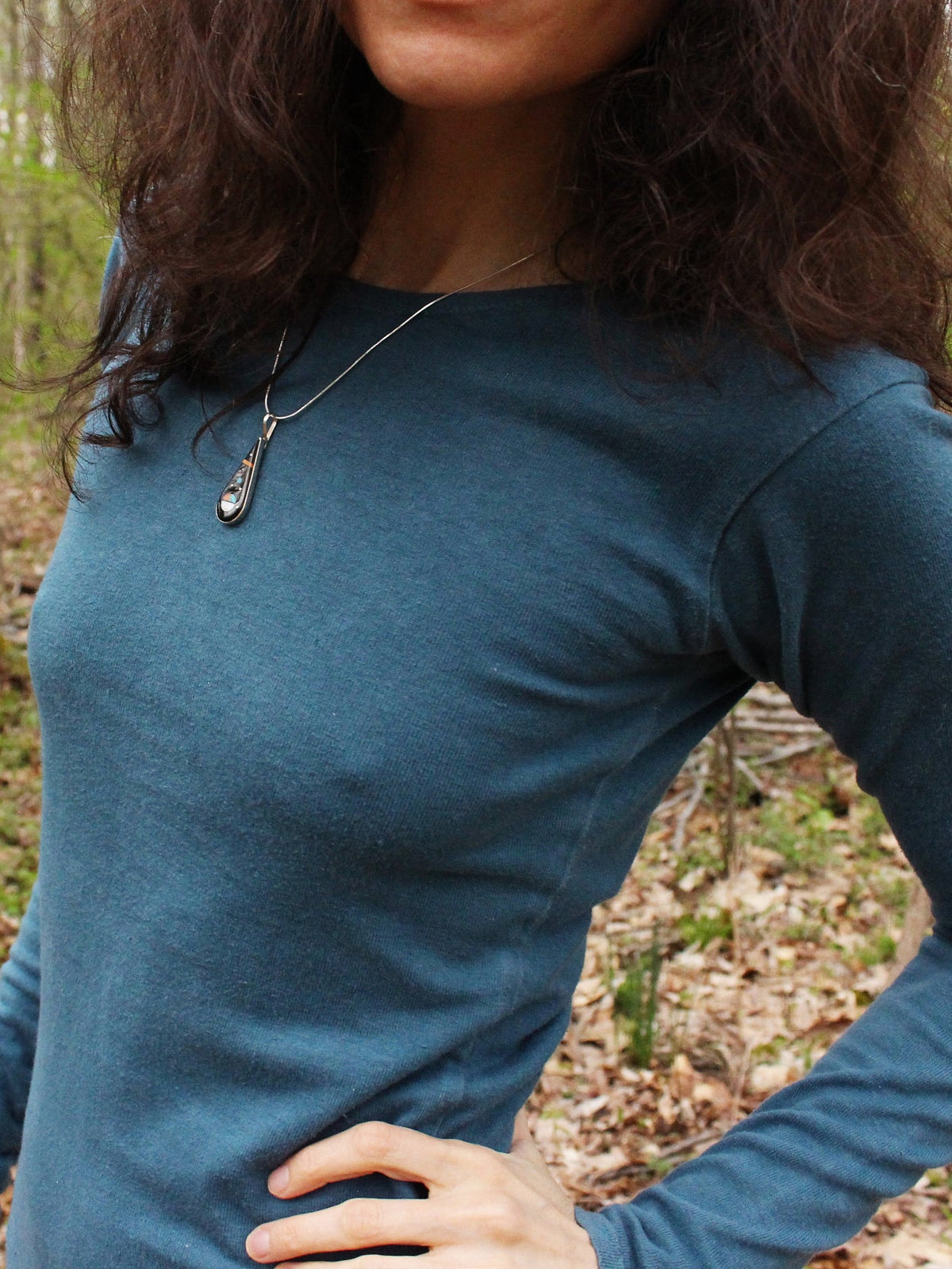Tight Fit Long Sleeve Top