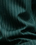 Vintage Green Stripes Wide©\Leg Trousers