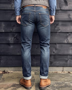 Vintage Blue Denim Skinny Jeans