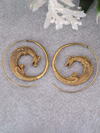 Niche Design Minimalist Versatile Dragon Earrings