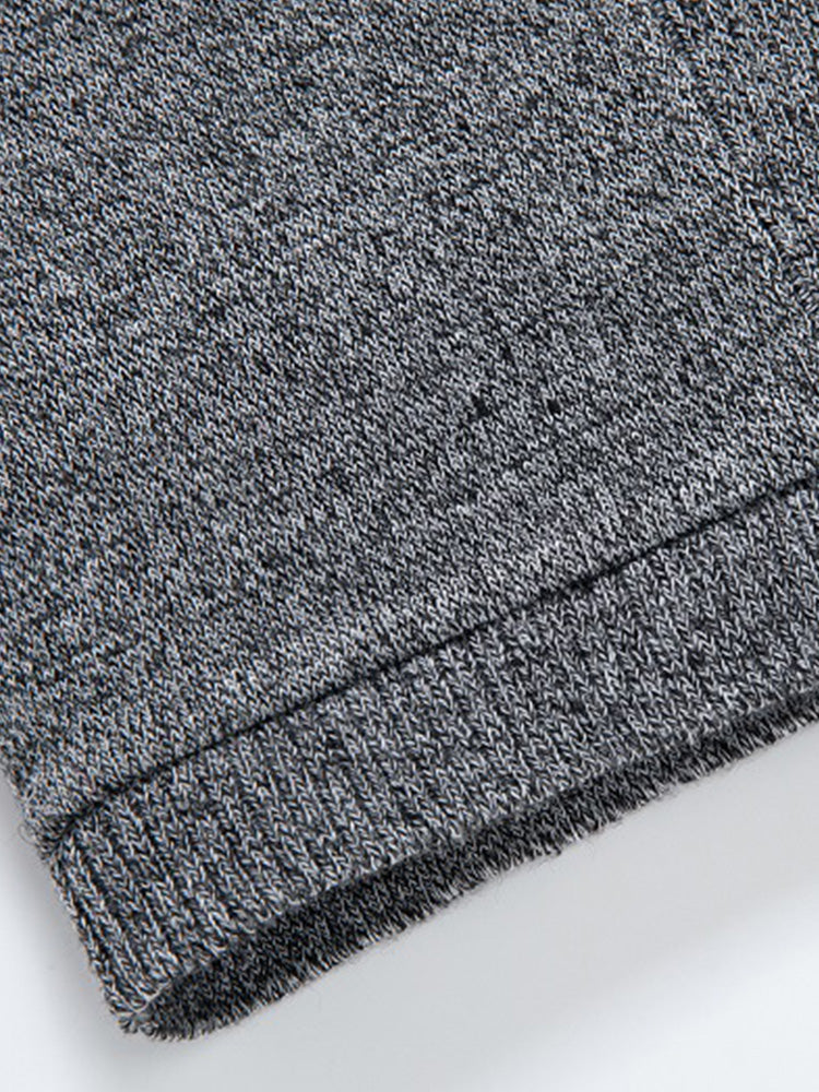 Solid Ribbed Knit Open Front Cardigan