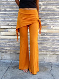 Wide Flare Bell Bottoms ? Spandex Blend Yoga Leggings