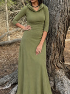 Beach Bum Hoodie Simplicity Long Dress
