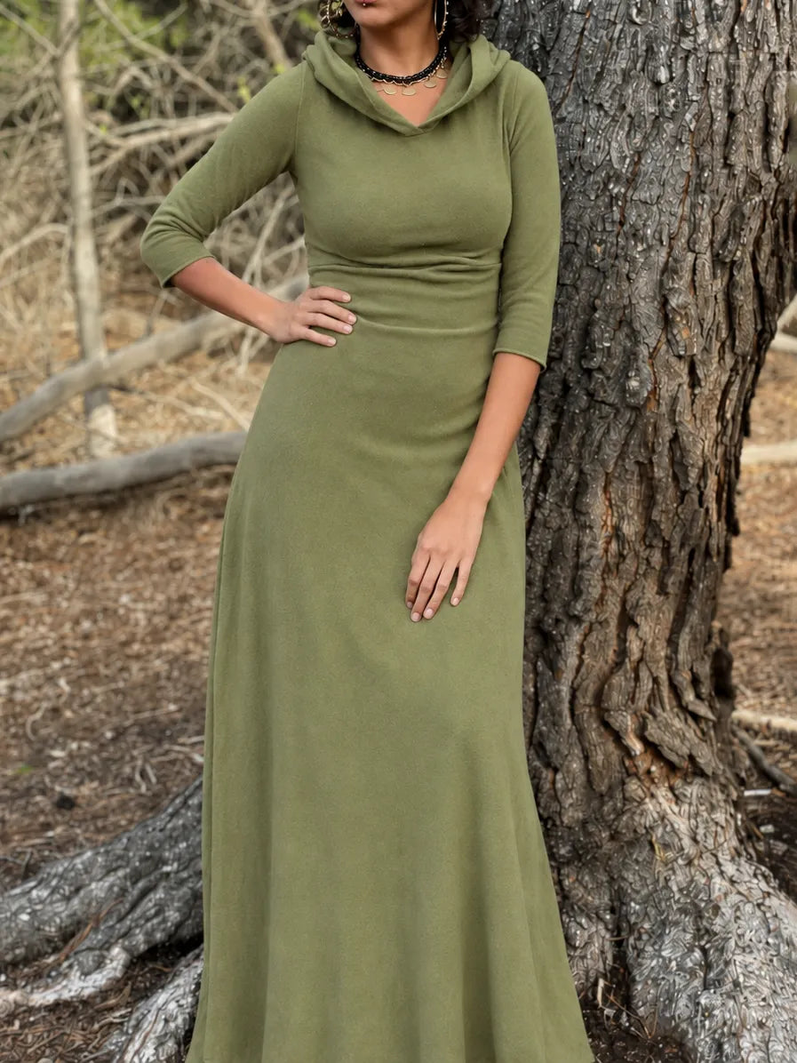 Beach Bum Hoodie Simplicity Long Dress