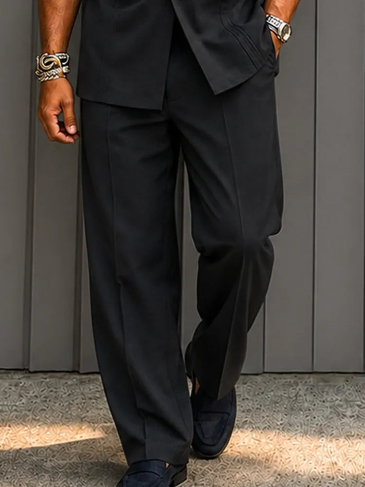 Smart Casual Designer Shirt and Pants Co-ord Set