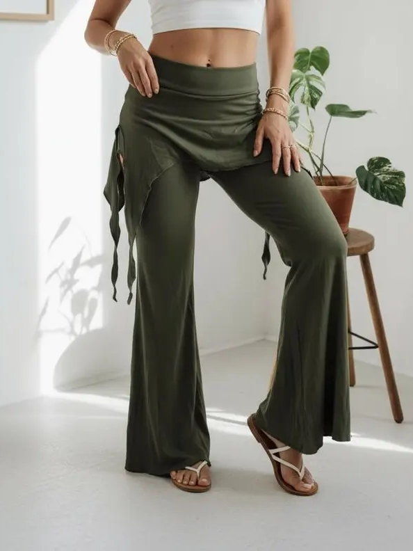 Boho Flare Pants ¨C Festival Yoga Bell Bottoms, Hippie Bohemian Trousers