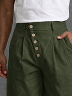 Stylish 100% Cotton Harem Chino Pants