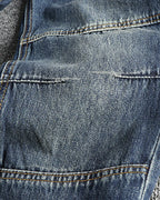 Vintage Faded©\Indigo Denim Jeans