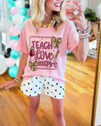 Teach Love Inspire Printed Tee
