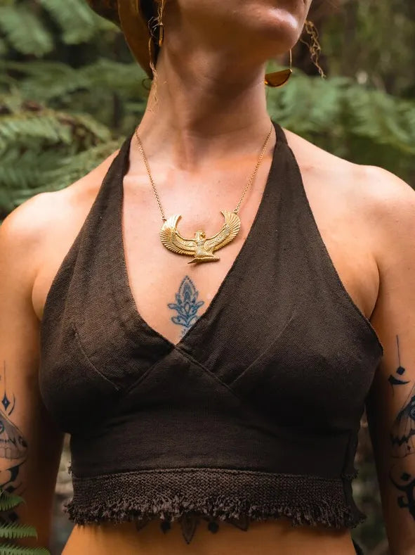 Sexy Boho Top, Festival Fairy Top, Pixie Crop Top, Backless Top, Fairy Clothes