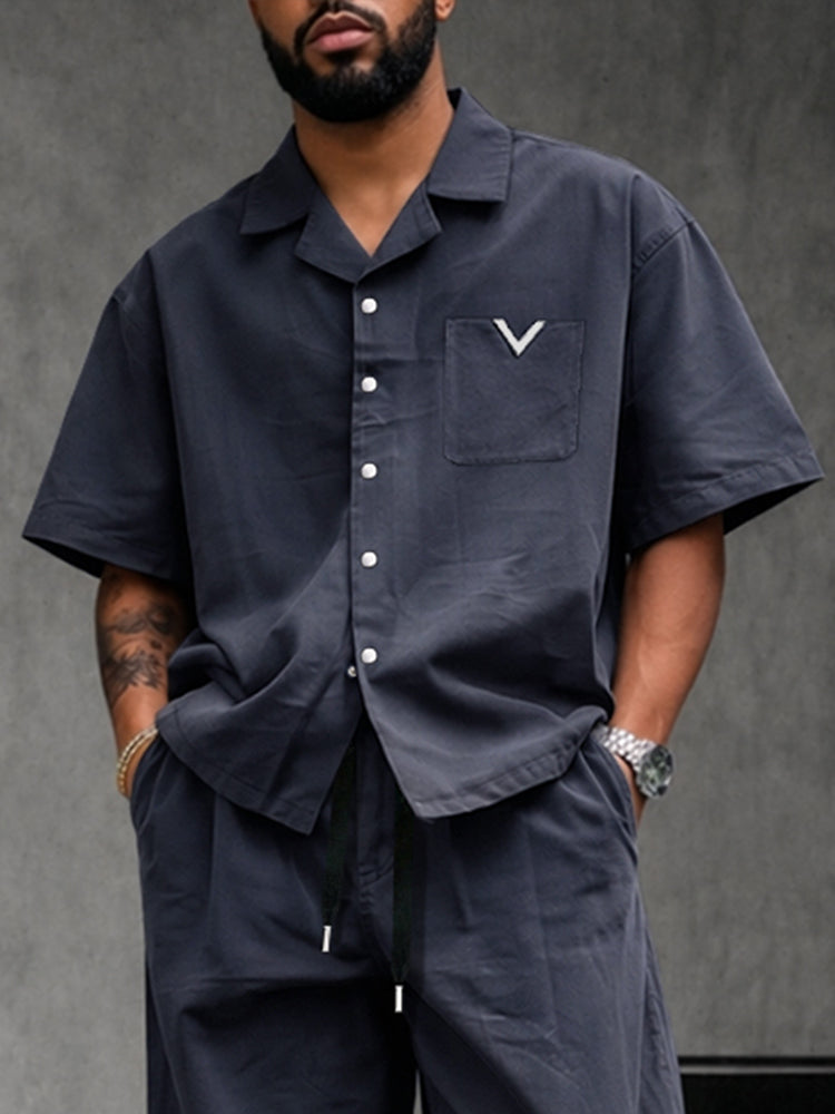 Effortless Stylish 100% Cotton Shirt Pants Set