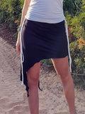 Boho Pixie Skirt, Viscose Lycra Mini Skirt, Festival Fashion, Multipurpose Skirt