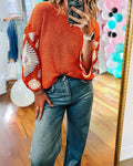 Patchwork Crochet Sweater