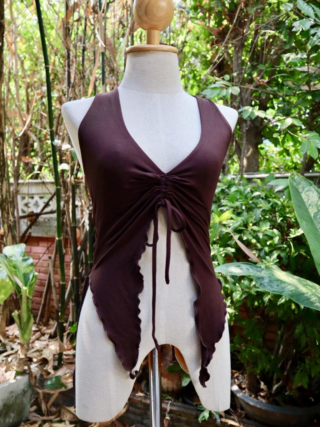 Burning Man Clothing, Divine Yoga Top, Festival Clothing, Tribal Clothing