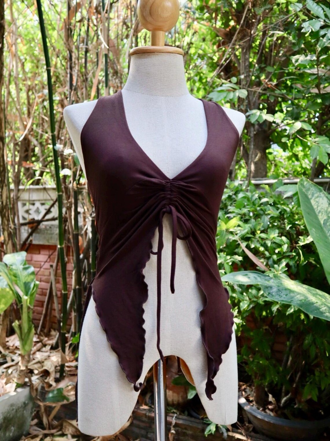 Burning Man Clothing, Divine Yoga Top, Festival Clothing, Tribal Clothing