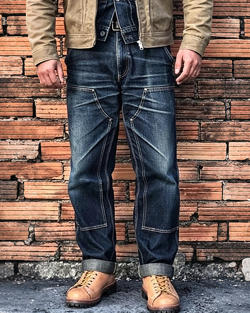 Vintage Denim Double©\Knee Reinforced Jeans