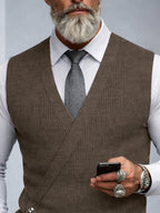 Essential V-Neck Knit Vest
