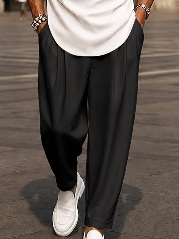 Effortless Leisure Contrast Color Matching Set