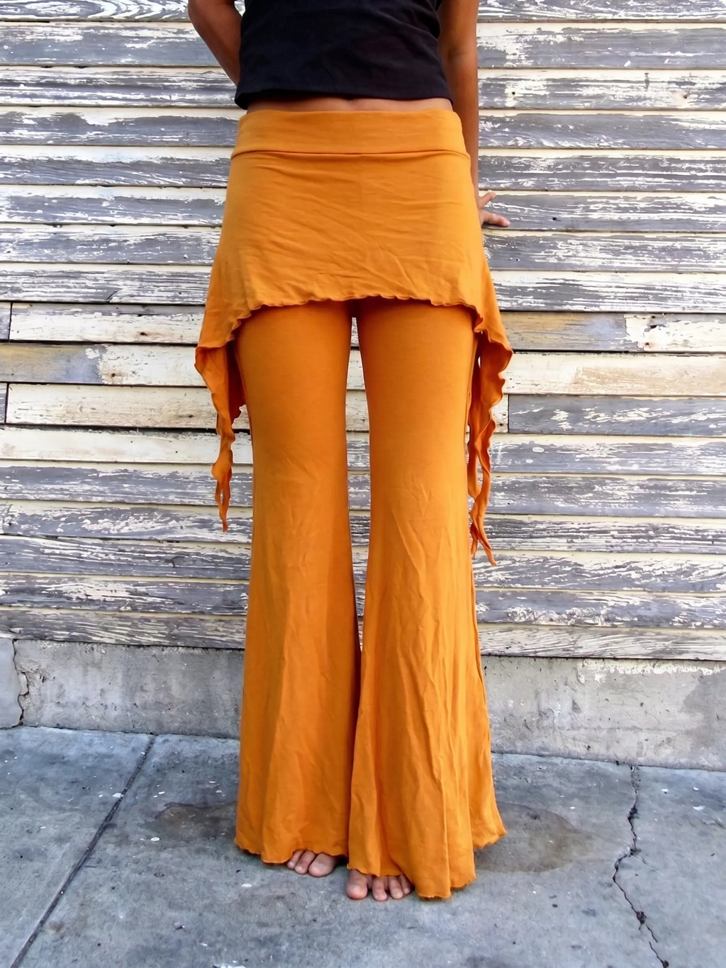 Wide Flare Bell Bottoms ? Spandex Blend Yoga Leggings