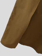 Designer Faux Two-Piece Long Suit Overcoat