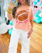 Game Day Feeling Football Tee