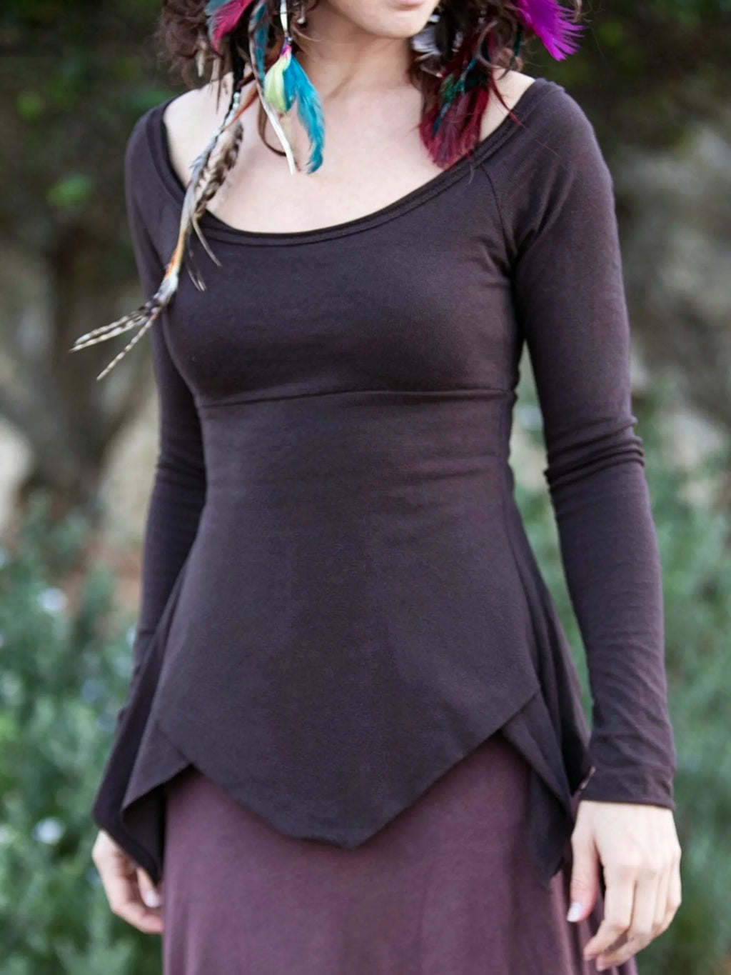 Elven Lotus Top - Long Sleeved Pixie Top