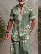 Fashion Comfort Printed Loose Fit Matching Set