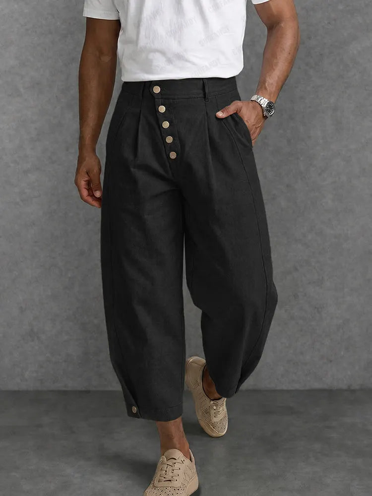 Stylish 100% Cotton Harem Chino Pants