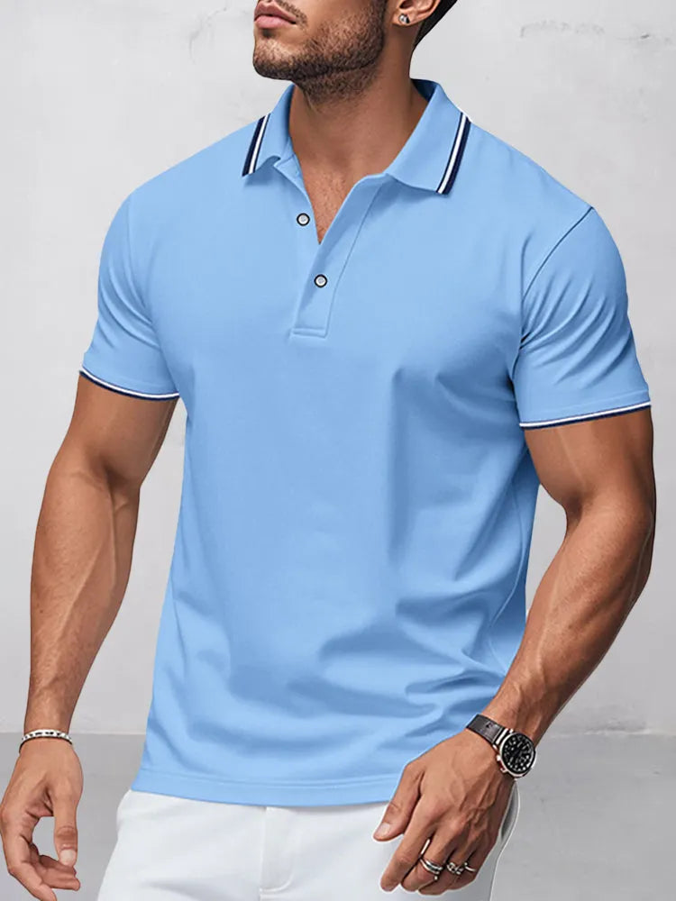 Fashion Loose Fit Polo Shirt