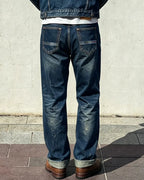Vintage Deep©\Indigo Washed Denim Jeans