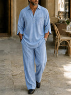 Modern Minimalist 100% Cotton 2-Piece Set