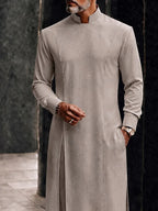 Versatile Pocketed Longline Top Pants Set