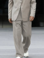 Business Casual Thin Blazer Pants Matching Set