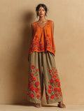 Women's Casual Elegant Linen Casual Set