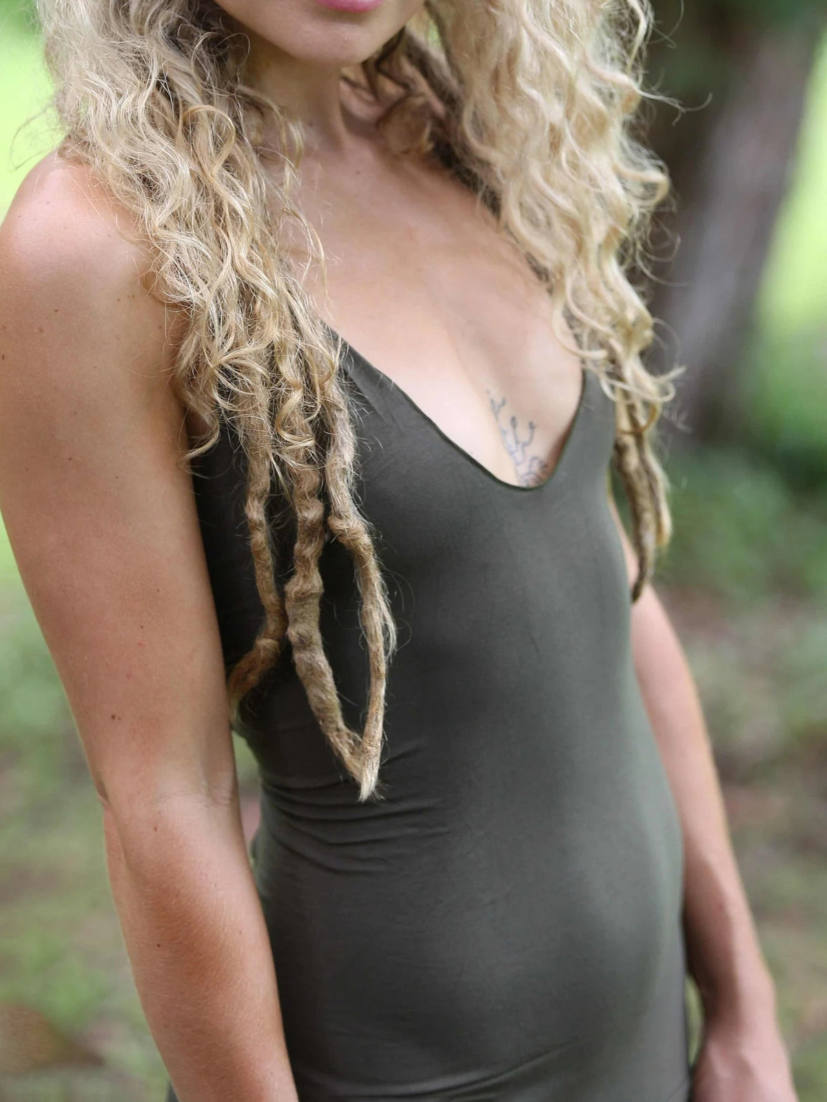 High Low Hem Corset Back Bohemian Pixie Dress